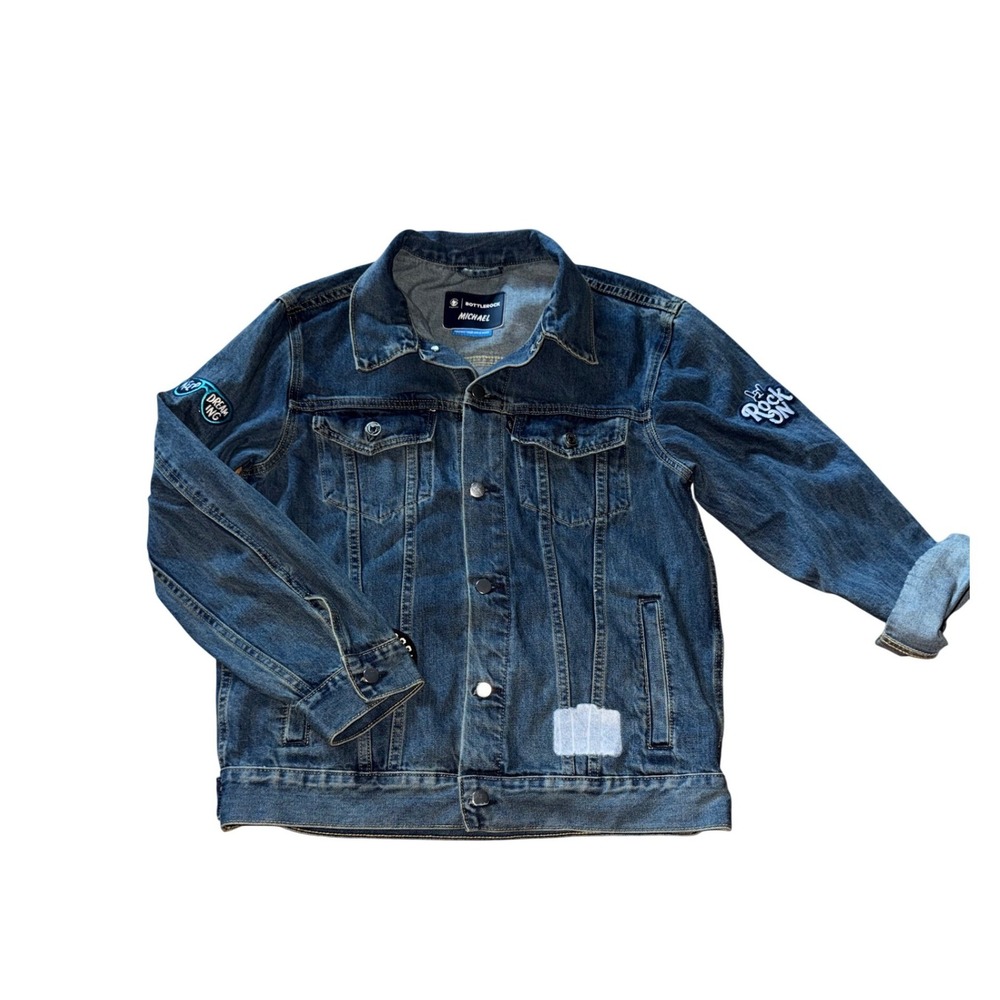 BottleRock Napa Valley 2026 Denim Festival Jacket  Men's Medium Women's Large